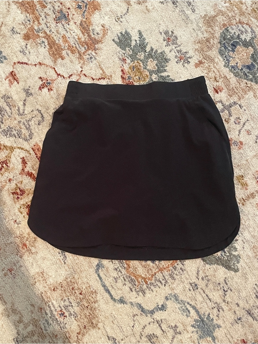 CALIA Black Women’s Skort - Classic Pull-On Mini Skirt/Shorts XS